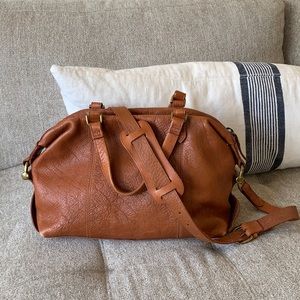 Madewell Glasgow Leather Satchel